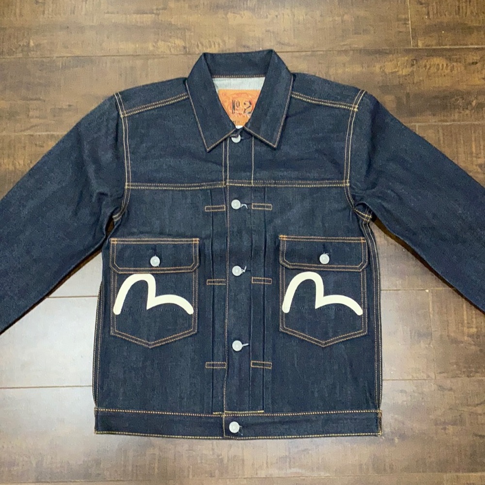 Evisu vintage No2 Type II jacket, size M or 40.